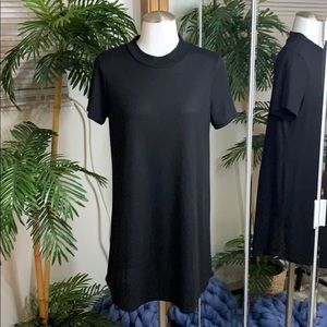 Black mini dress